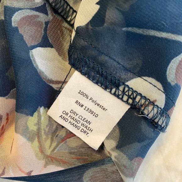 Show Me Your Mumu Poet Tie Top in Fall In Love Floral Print Blouse Size S Small - Picture 7 of 8